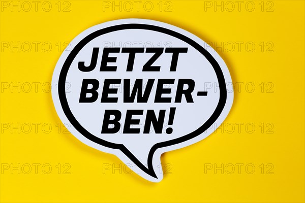 Apply Job Application Jobs Work Job Search in Speech Bubble Communication Business Concept in Stuttgart