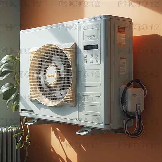 Handyman install a heat pump