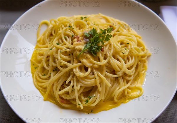 Carbonara spaghetti