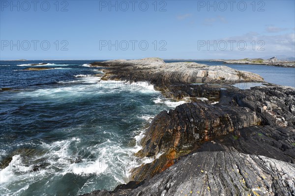 Archipelago Landscape on the Atlantic Road in Norway