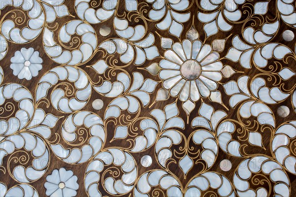 Ottoman art example of Mother of Pearl inlays