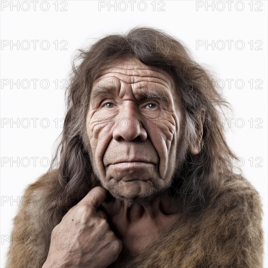 Portrait of a Neanderthal