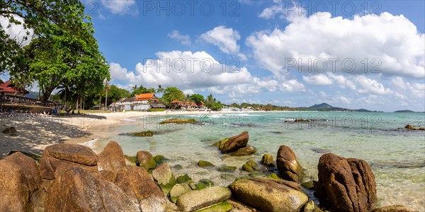 Beach Crystal Bay Beach Holiday by the Sea Panorama on Ko Samui Island