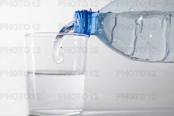Filling a Glass of Water with a Plastic Bottle