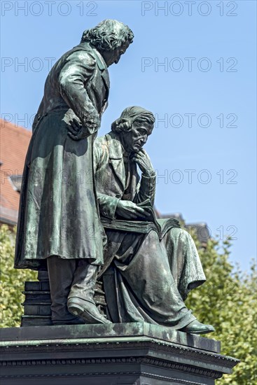 Monument Brothers Jakob and Wilhelm Grimm