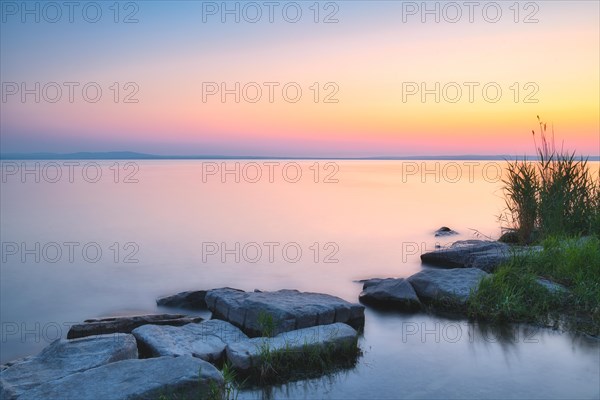 Lake Constance in front of sunrise