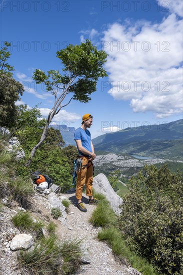 Climbers at the summit