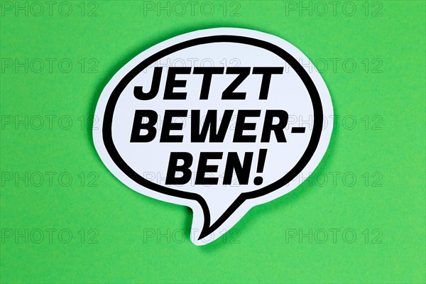 Apply Job Application Jobs Work Job Search in Speech Bubble Communication Business Concept in Stuttgart