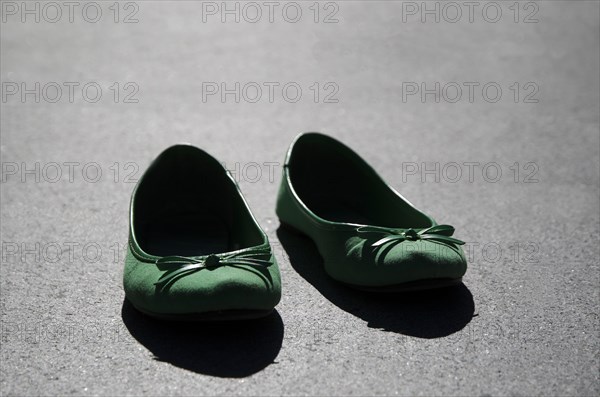 Green Ballerina Shoes