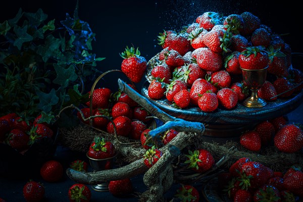 Sweetened strawberry