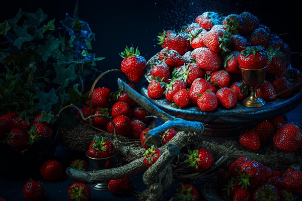Sweetened strawberry