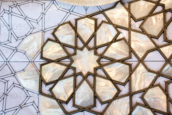 Ottoman art example of Mother of Pearl inlays