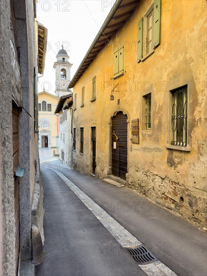 Church San Martino di Tours and Street in Sessa