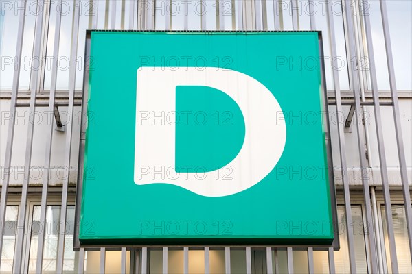 Deichmann brand shop with logo retail on Koenigstrasse in Stuttgart