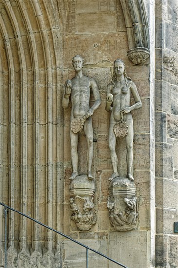 Depiction of Adam and Eve