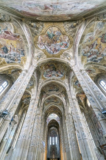 Frescoed nave