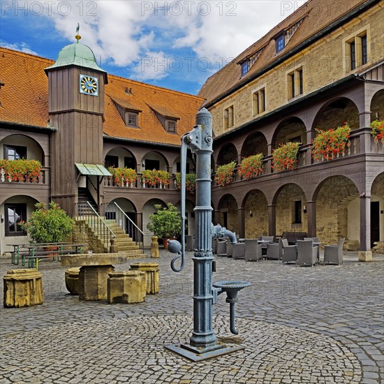 Portico house in the Augustinian monastery where Martin Luther lived as a monk between 1505 and 1511