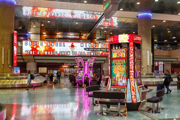 Terminal of Las Vegas Harry Reid International Airport