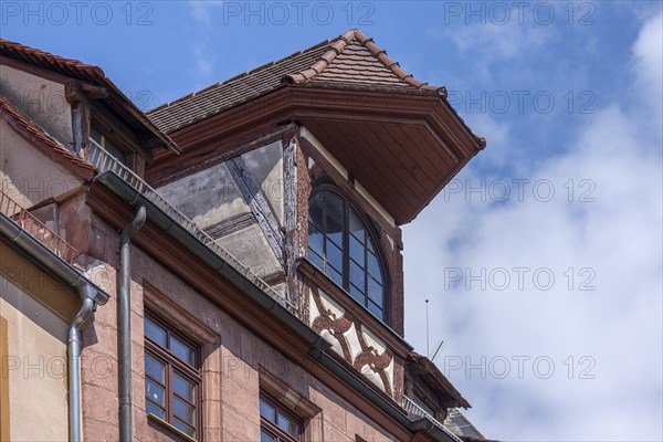 Historic roof lift bay