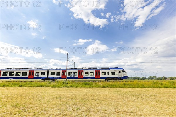 Landscape with regional train