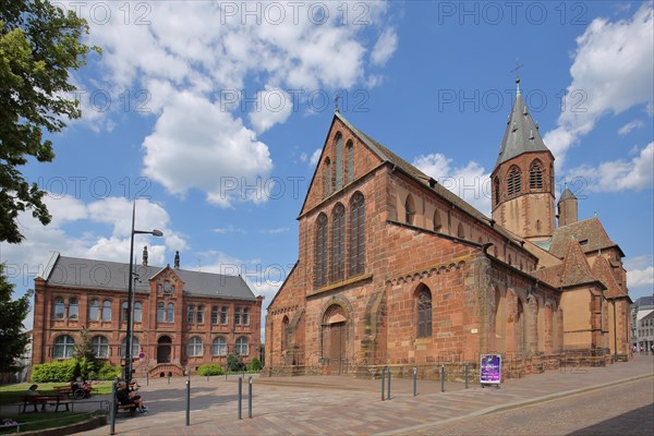 Gothic St. Georges Church and School