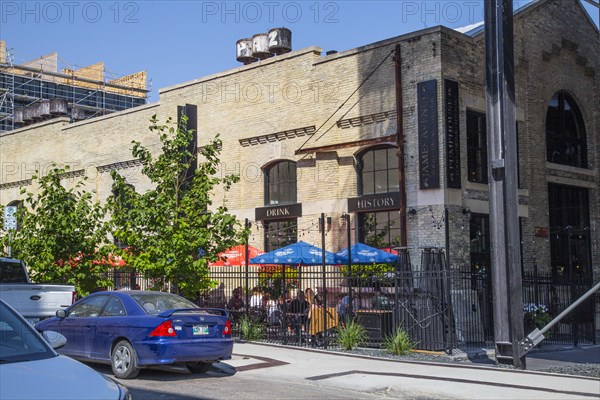 Beer Garden and Diner James Avenue Pumphouse