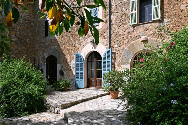 Artists' village of Deia on the edge of the Tramuntana Mountains