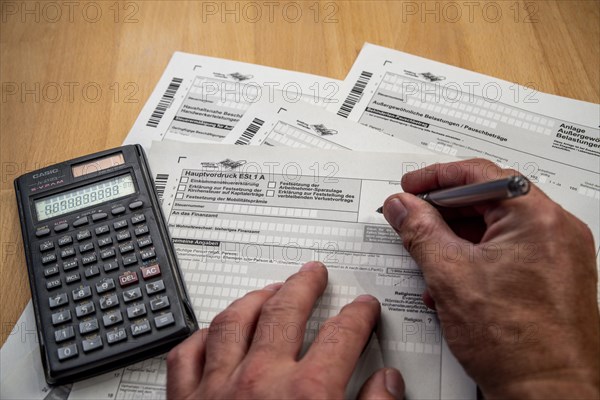 Income tax return forms