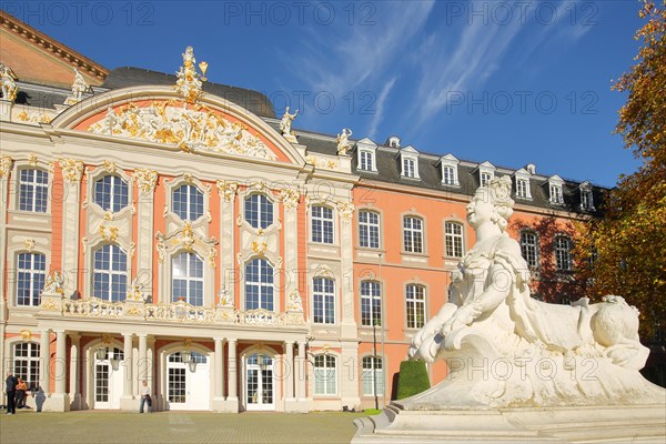 Electoral Palace and white centaur figure