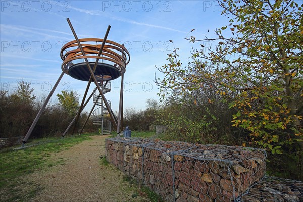 Bird's Nest Lookout Tower in the RhineMain Regional Park