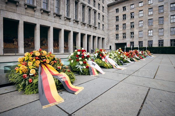 Wreath-laying ceremony on the occasion of the 70th anniversary of the GDR People's Uprising of 17 June 1953 at the Platz des Volksaufstandes in Berlin. 17.06.2023.