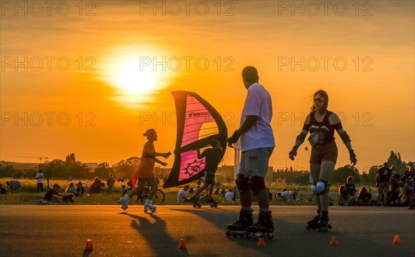 Roller skating