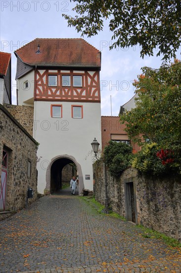 Gate tower Maintor built 14th century