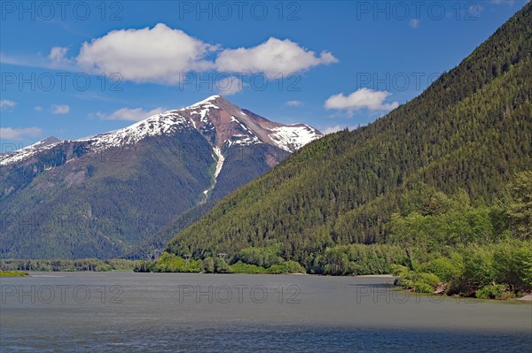 The wide Skeena River