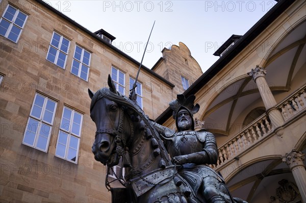 Equestrian statue of Count Eberhard im Bart