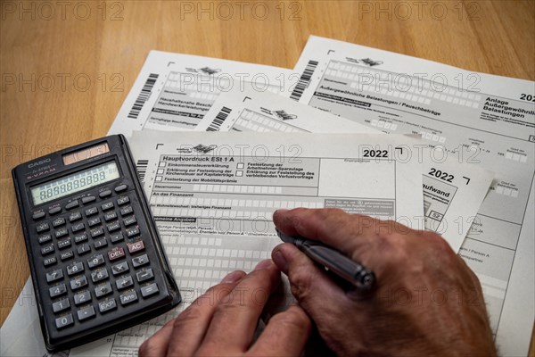 Income tax return forms