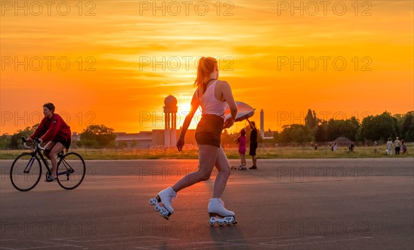 Roller skating