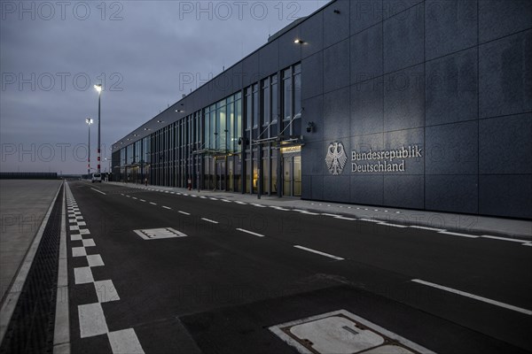 Government terminal at Berlin-Brandenburg BER Airport in Schoenefeld