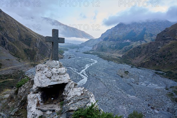 Cross with shrine