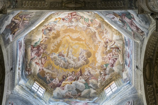 Dome with fresco of the Assumption of Mary