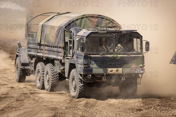 Mine Laying System 85 during exercise GRIFFIN STORM in Pabrade. Pabrade