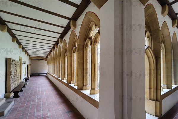 Cloister in the Augustinian monastery where Martin Luther lived as a monk between 1505 and 1511