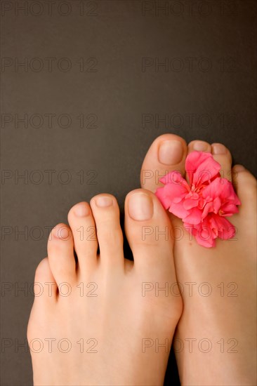 Close-up of woman's feet