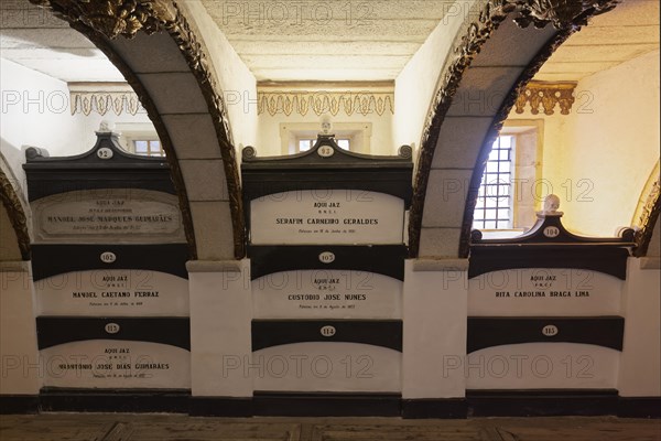 Crypt with tombs