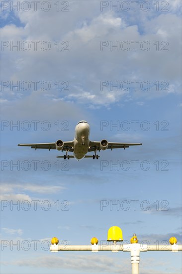 Landing aircraft