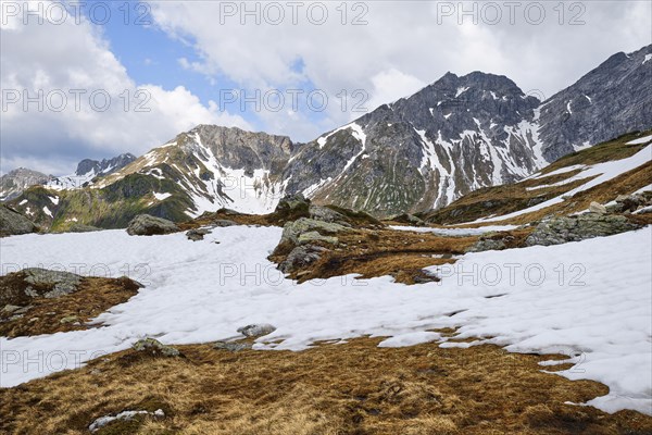 Radstaedter Tauern in the Riedingtal nature park Park