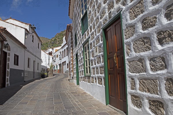 Traditional alley in Tejeda