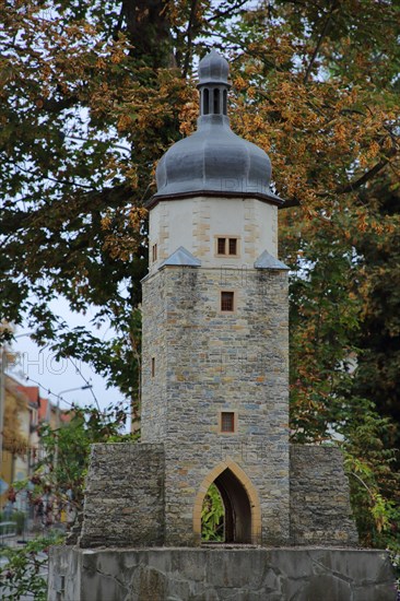 Model and miniature of Erfurt Gate from Soemmerda