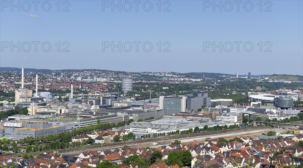 View of Daimler plant Untertuerkheim