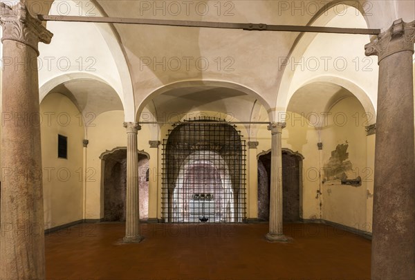 Crypt with the shrine of the relics of Saint Secondo